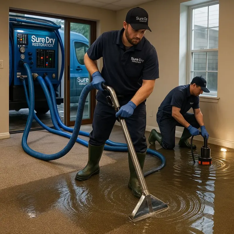 Water Extraction and Removal process in Oquawka, IL